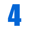 4 Blue Icon