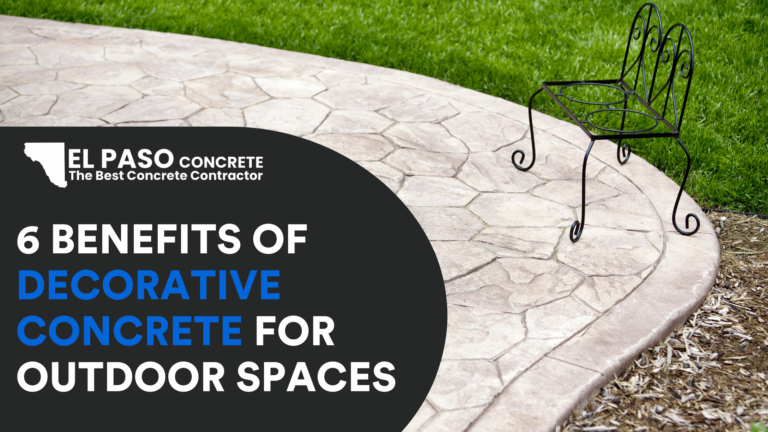 6 Benefits Of Decorative Concrete For Outdoor Spaces